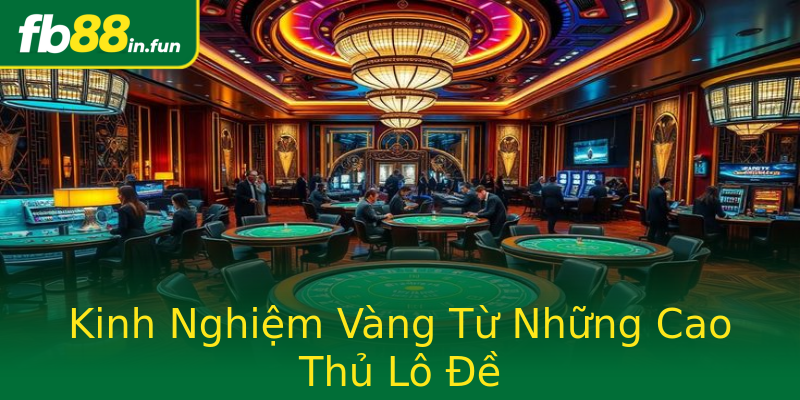 Kinh Nghiệm Vàng Từ Những Cao Thủ Lô Đề Kinh Nghiệm Vàng Từ Những Cao Thủ Lô Đề